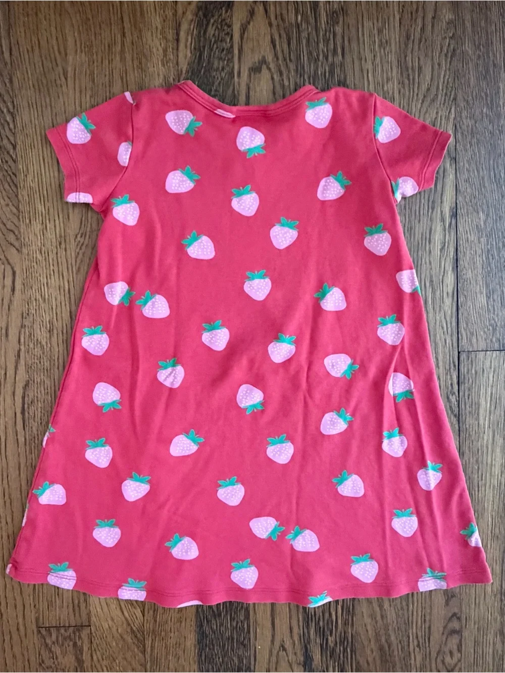 Set/2 Beaufort Bonnet Co Play Dresses - Red Strawberry & Pastel Stripes 7